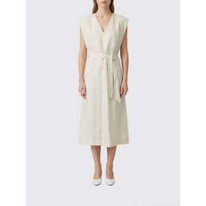 Incotex Women Midi Dress Incotex In Linen Blend